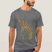 chuffy the dragon (yellow) t-shirt (Voorkant)