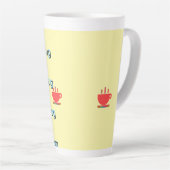 Chug A Lug Geel   Latte Mok (Rechterhoek)