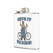 Chug It We rijden op de fiets Heupfles (Links)
