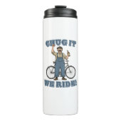 Chug It We rijden op de fiets Thermosbeker (Voorkant)