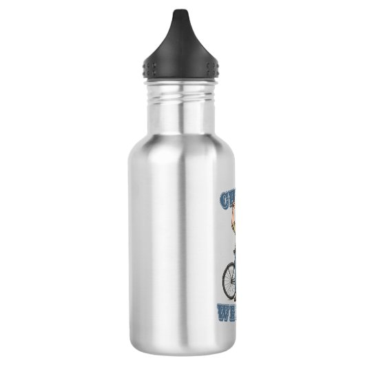 Chug It We rijden op de fiets Waterfles (Links)