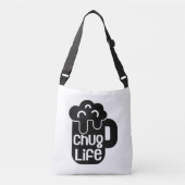 CHUG LIFE Foamy Mok Crossbody Tas (Voorkant)