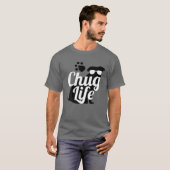 Chug Life Funny Cute Dog Dierenvriend Design T-shi T-shirt (Voorkant volledig)