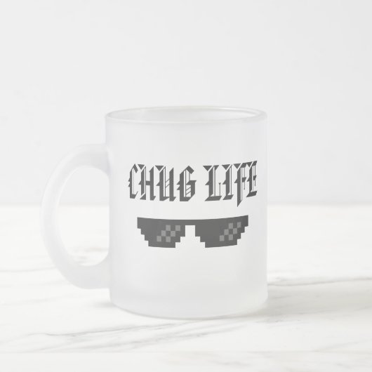 CHUG LIFE MATGLAS KOFFIEMOK (Links)