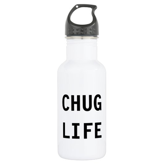 Chug Life Waterfles (Voorkant)