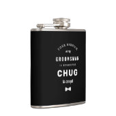 Chug om Groomsman te accepteren Heupfles (Rechts)