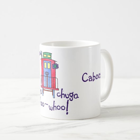 Chuga Chuga Caboose Koffiemok (Voorkant rechts)