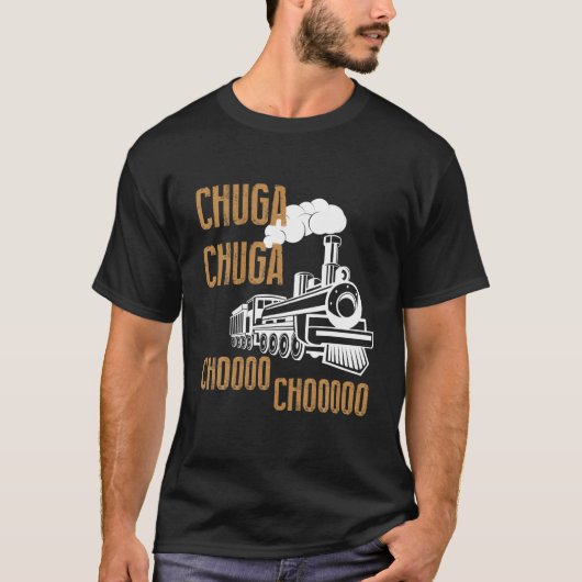 CHUGA CHUGA CHOO CHOO EXPRESS TREIN T SHIRT (Voorkant)