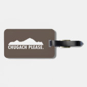 Chugach alsjeblieft bagagelabel (Achterkant horizontaal)