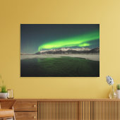 Chugach Aurora Canvas Afdruk (Insitu (Woonkamer))