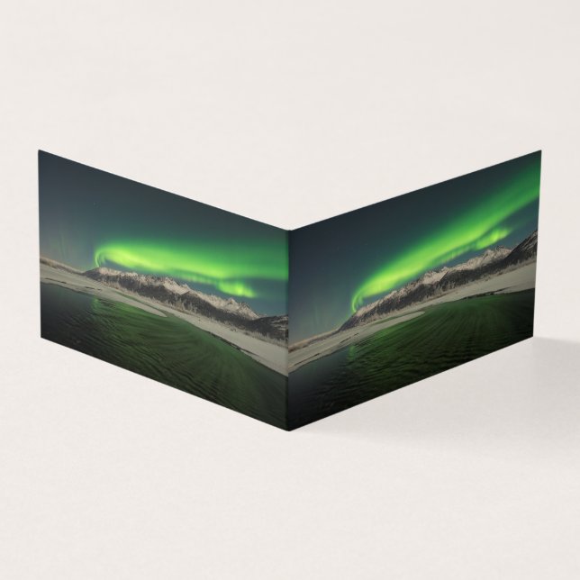 Chugach Aurora Kaart (Buitenkant)