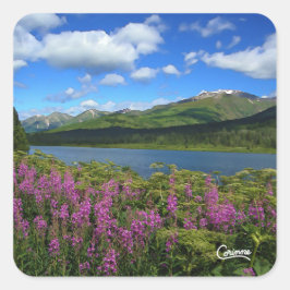 Chugach Mountains - Envelope Stickers