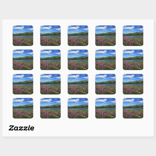 Chugach Mountains - Envelope Stickers (Vel)
