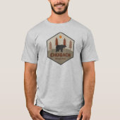 Chugach National Forest Alaska Beer T-shirt (Voorkant)