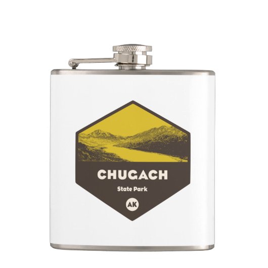 Chugach State Park, Alaska Heupfles (Voorkant)