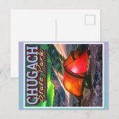 CHUGACH STATE PARK - ANCHORAGE ALASKA BRIEFKAART (Voorkant / Achterkant)