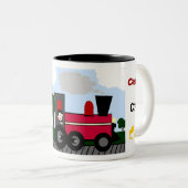 Chugga Choo Choo Tweekleurige Koffiemok (Voorkant rechts)
