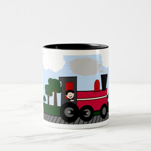 Chugga Choo Choo Tweekleurige Koffiemok (Center)