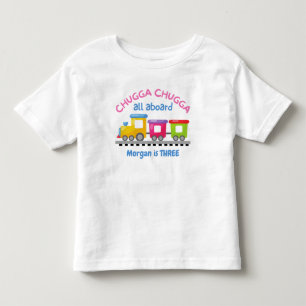 Chugga Choo Trein Thema Cartoon Verjaardag Alle Le Kinder Shirts