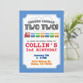 Chugga Chugga 2 Uitnodiging om twee dagen (Staand voorkant)