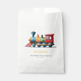 Chugga Chugga Choo Choo Train 2e Verjaardag Bedankzakje