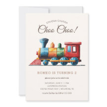 Chugga Chugga Choo Choo Train 2e Verjaardag