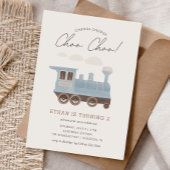 Chugga Chugga Choo Choo Train 2e Verjaardag Kaart