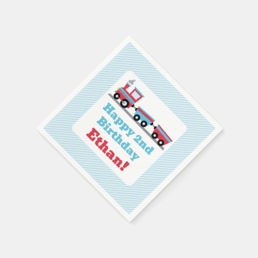 Chugga Chugga Choo Choo Train Party Servetten (Hoek)