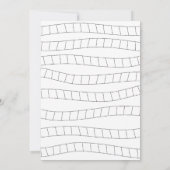 Chugga Chugga Choo Choo Trein 2e Verjaardag Kaart (Achterkant)