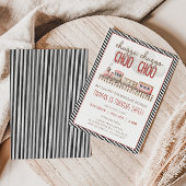 Chugga Chugga CHOO CHOO trein verjaardag Kaart