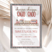 Chugga Chugga CHOO CHOO trein verjaardag Kaart