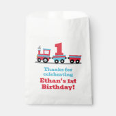 Chugga Chugga Choo Train Party Favor Tassen Bedankzakje (Voorkant)