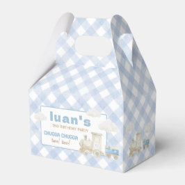 Chugga Chugga Train Birthday  Bedankdoosjes