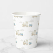 Chugga Chugga Train Birthday  Papieren Bekers (Links)