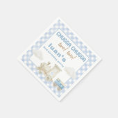 Chugga Chugga Train Birthday  Servet (Hoek)