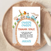 Chugga Chugga Trein Verjaardag Bedanktkaart Bedankkaart