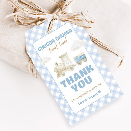 Chugga Chugga Trein Verjaardag Favor Tags Cadeaulabel