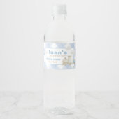 Chugga Chugga Trein Verjaardag Waterfles Etiket (Voorkant)