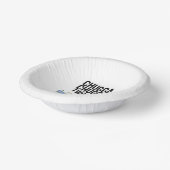 Chugga Chugga Twee | 2e verjaardag | Papieren kom (Gebogen)