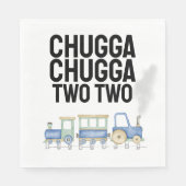 Chugga Chugga Twee | 2e verjaardag | Servetten (2) (Voorkant)