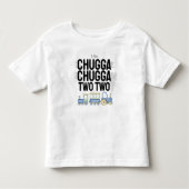 Chugga Chugga Twee | Kind Verjaardag T-shirt (Voorkant)