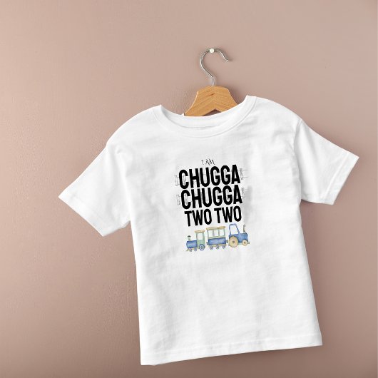 Chugga Chugga Twee | Kind Verjaardag T-shirt