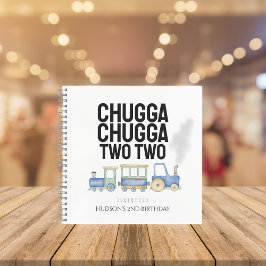 Chugga Chugga Twee | Notitieboek verjaardagsgast
