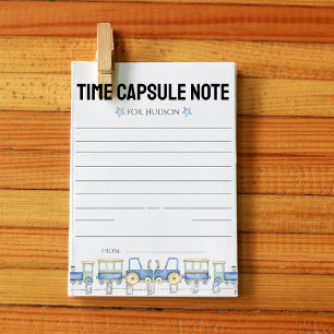 Chugga Chugga Twee   Time Capsule Note Notitiekaartje