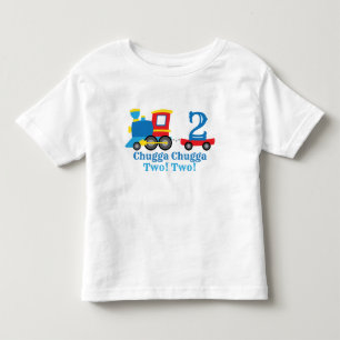 Chugga Chugga Twee Train Birthday Kinder Shirts