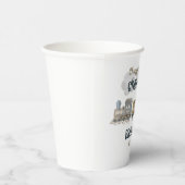 Chugga Chugga Twee Twee Twee 2e Verjaardag Papieren Bekers (Rechts)