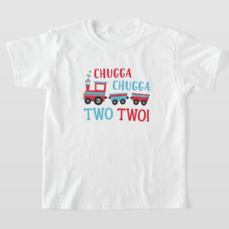 Chugga Chugga Twee Twee Twee 2e Verjaardag Shirt