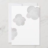 Chugga Chugga Twee Twee Twee 2e Verjaardag Uitnodi Kaart (Achterkant)