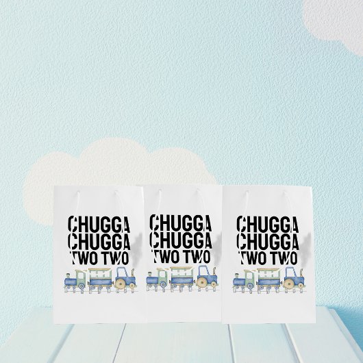 Chugga Chugga Twee | Verjaardag | Cadeauzakken Medium Cadeauzakje