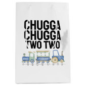Chugga Chugga Twee | Verjaardag | Cadeauzakken Medium Cadeauzakje (Voorkant)